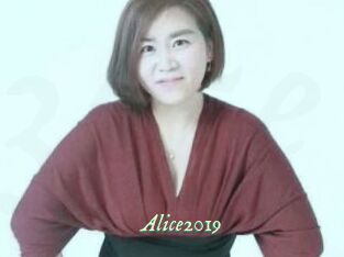 Alice2019