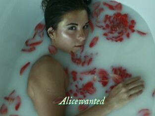 Alicewanted