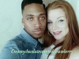 Creamychocolatecoveredstrawberry
