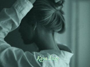 Kaya_Foxy