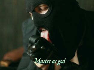 Master_as_god